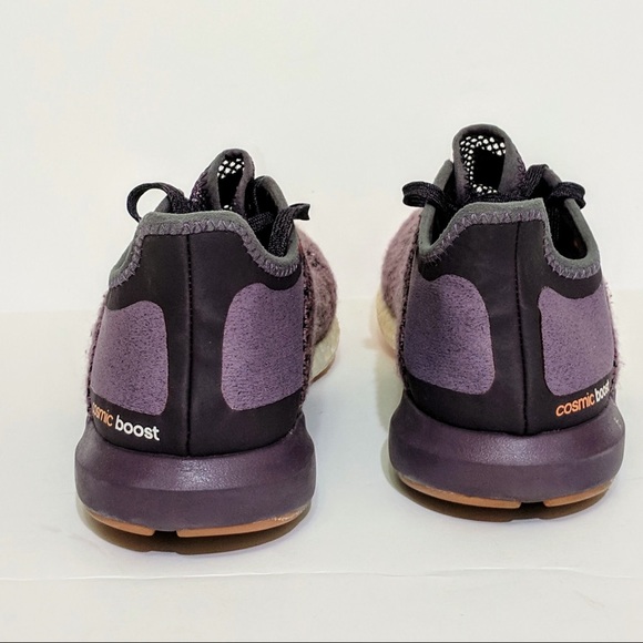 Adidas Cosmic Boost Womens Shoes Size 8.5 Purple - Picture 6 of 7